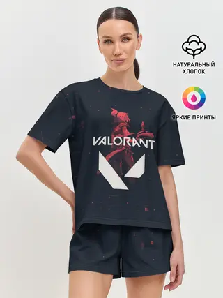 Женская пижама с шортами / VALORANT