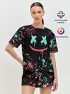 Женская пижама с шортами / Marshmello