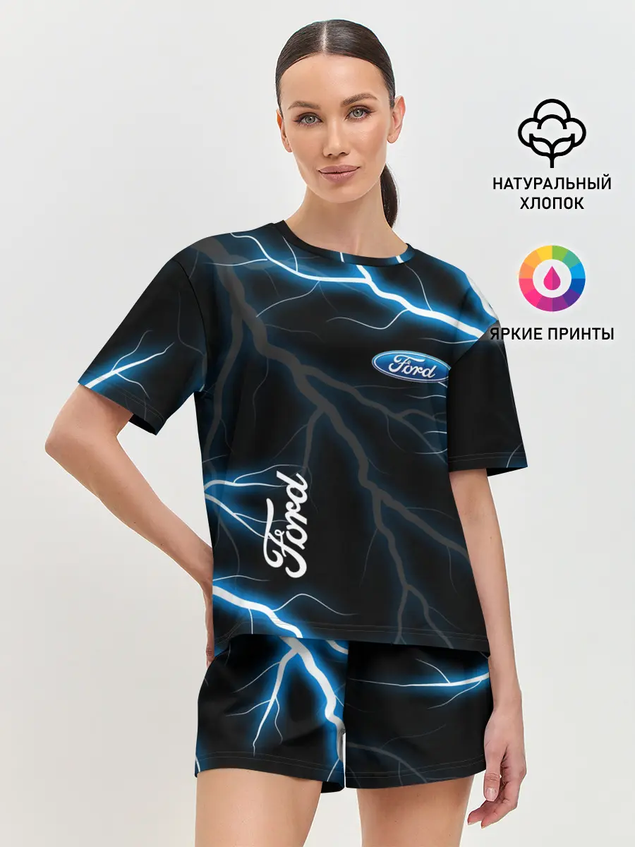 Женская пижама с шортами / FORD