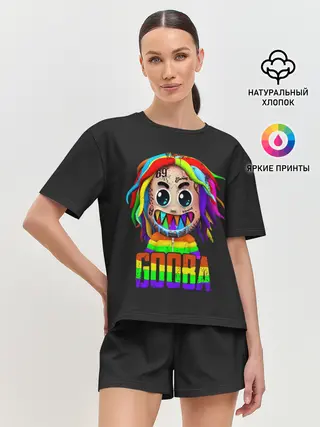 Женская пижама с шортами / 6IX9INE