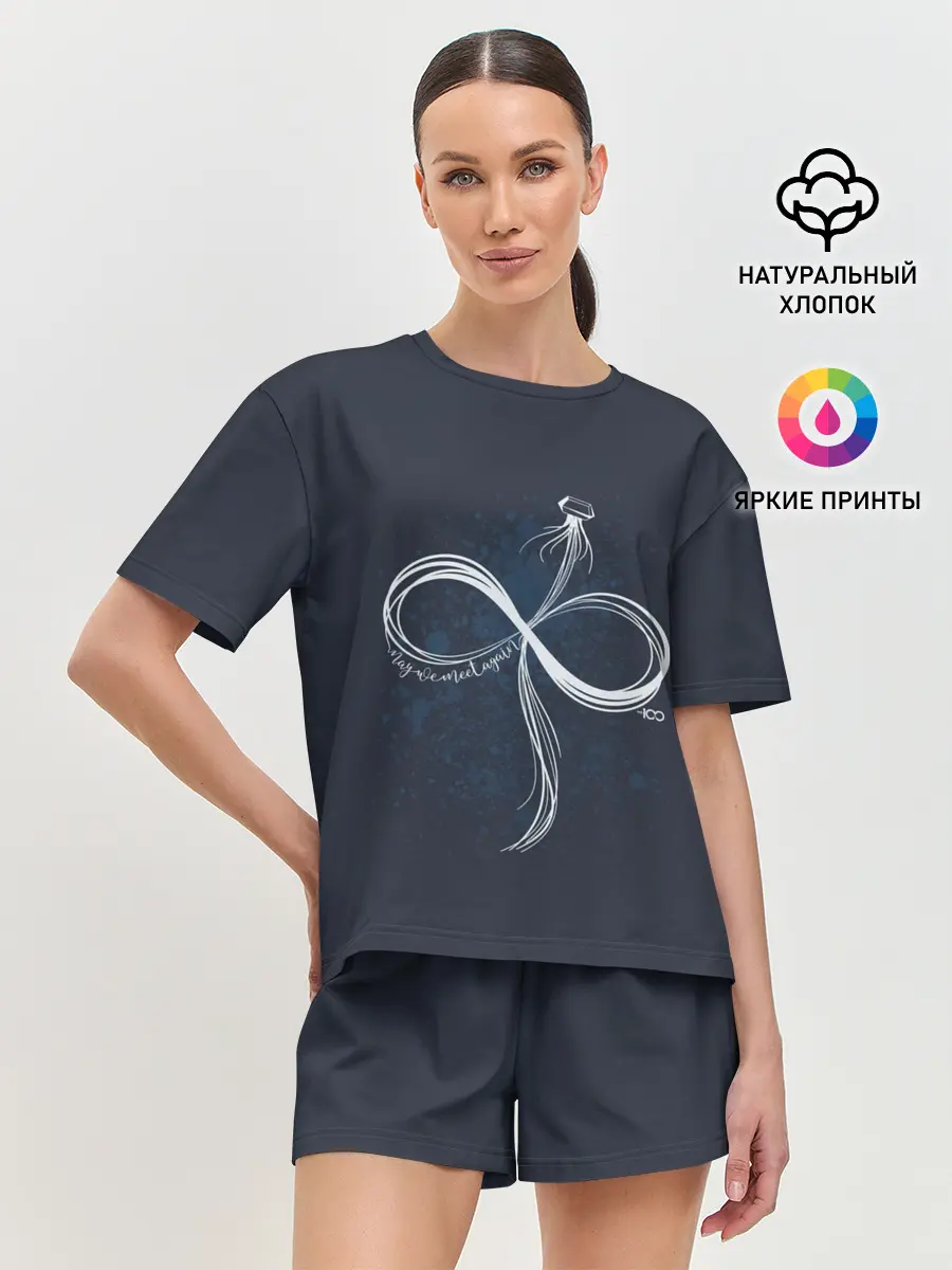 Женская пижама с шортами / Сотня