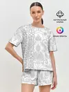 Женская пижама с шортами / Qazaqstan