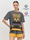 Женская пижама с шортами / Back to the Future