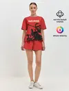 Женская пижама с шортами / Карты деньги два ствола