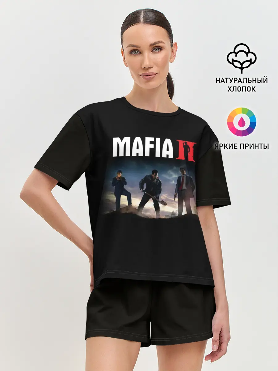 Женская пижама с шортами / Mafia II:Definitive Edition