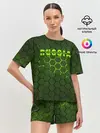 Женская пижама с шортами / Russia