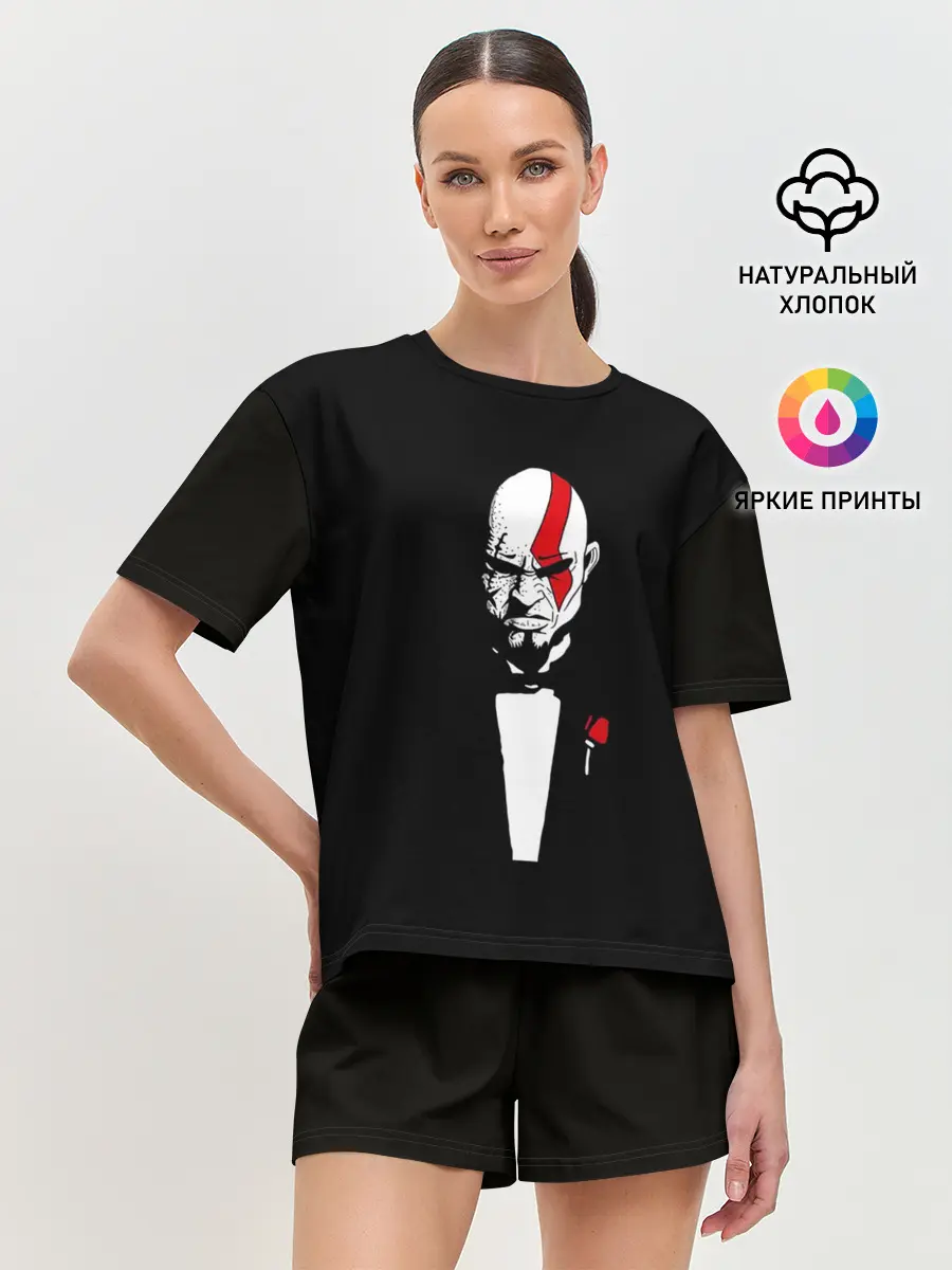 Женская пижама с шортами / GOD OF WAR