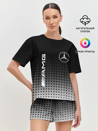 Женская пижама с шортами / Mercedes-Benz