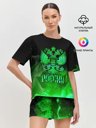 Женская пижама с шортами / Россия