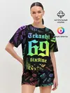 Женская пижама с шортами / 6IX9INE