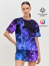 Женская пижама с шортами / ОГОНЬ