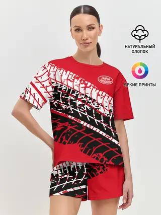 Женская пижама с шортами / JAWA