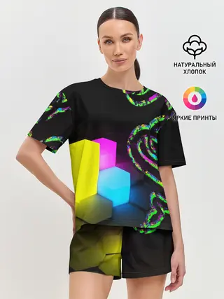 Женская пижама с шортами / RAZER