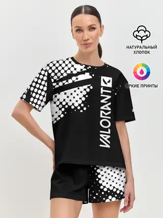 Женская пижама с шортами / Valorant