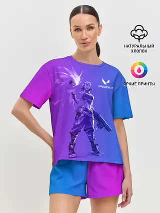 Женская пижама с шортами / Valorant