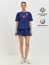 Женская пижама с шортами / Mbappe home EURO 2020