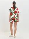 Женская пижама с шортами / BTS Roses | White