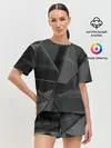 Женская пижама с шортами / Stone | Black