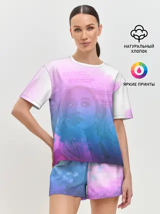 Женская пижама с шортами / Ariana Grande Thank You, Next