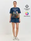 Женская пижама с шортами / Сайтама и соперники