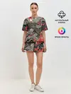 Женская пижама с шортами / Dsquared tatoo DRAGON
