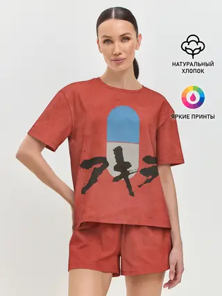 Женская пижама с шортами / Аниме Акира