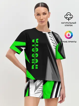 Женская пижама с шортами / Russia