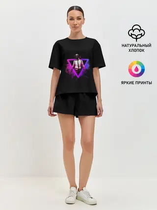 Женская пижама с шортами / Pubg