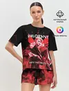 Женская пижама с шортами / VALORANT SOVA
