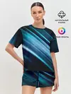 Женская пижама с шортами / GEOMETRY STRIPES