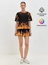 Женская пижама с шортами / FIRE | ОГОНЬ