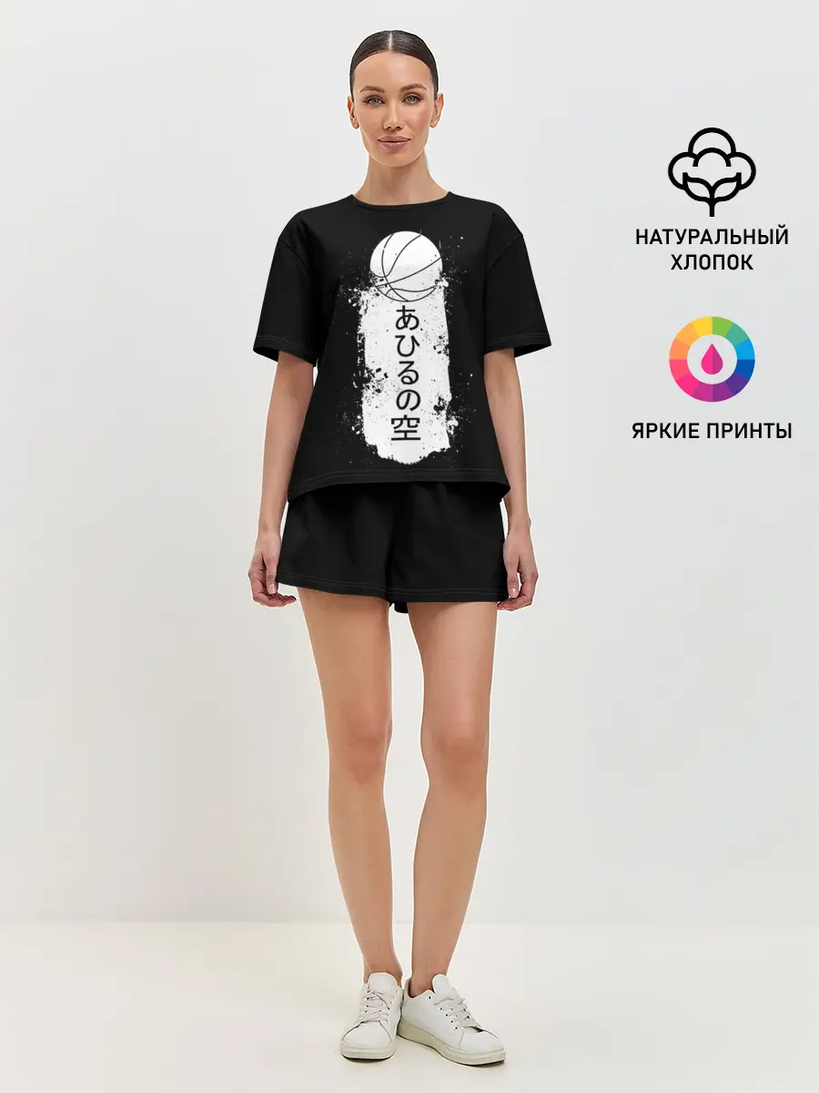 Женская пижама с шортами / Ahiru no Sora ball