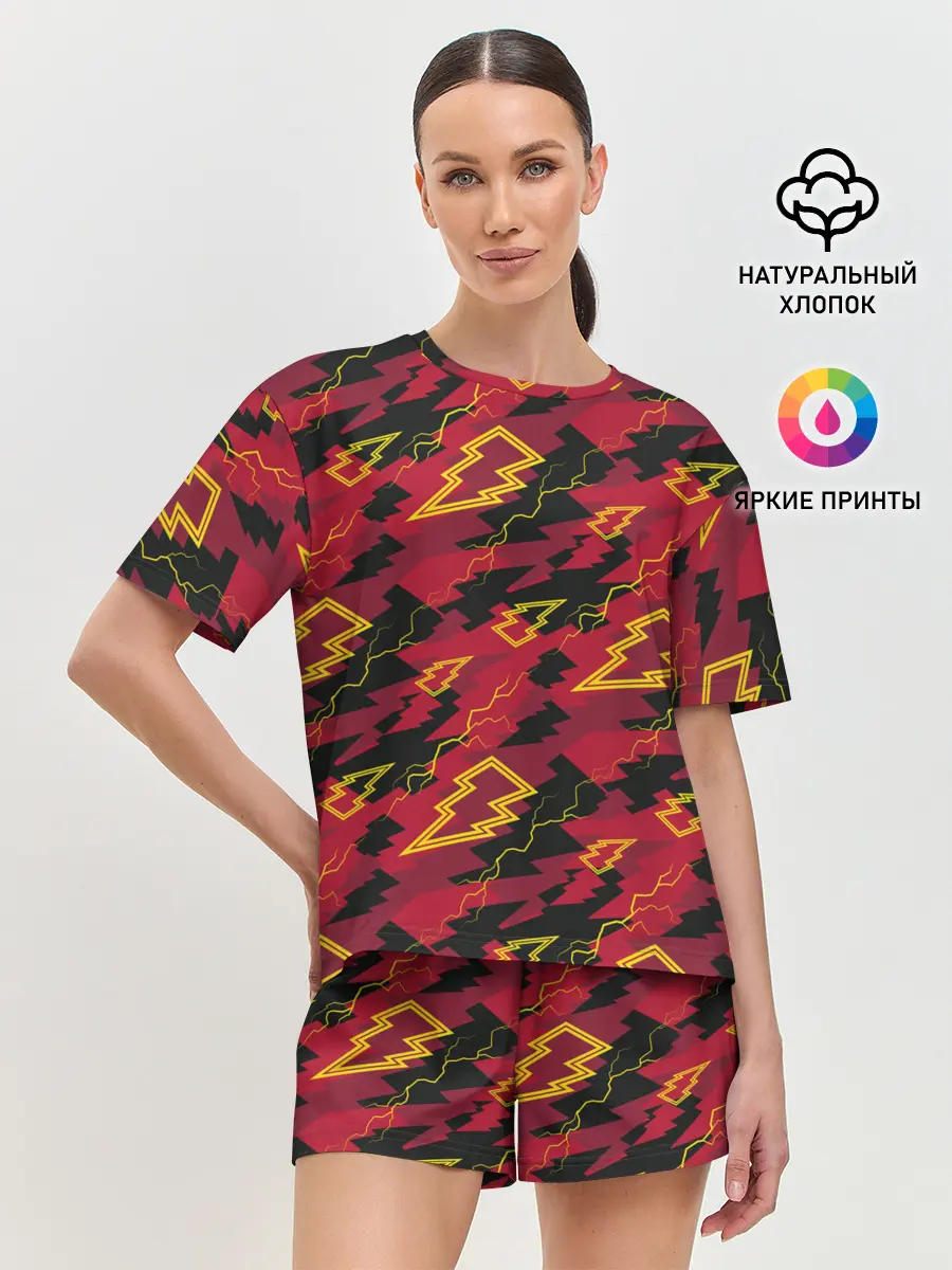Женская пижама с шортами / Шазам!