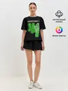 Женская пижама с шортами / MINECRAFT CREEPER