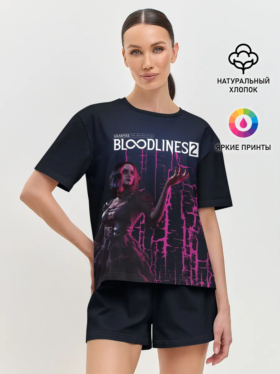 Женская пижама с шортами / Bloodlines 2