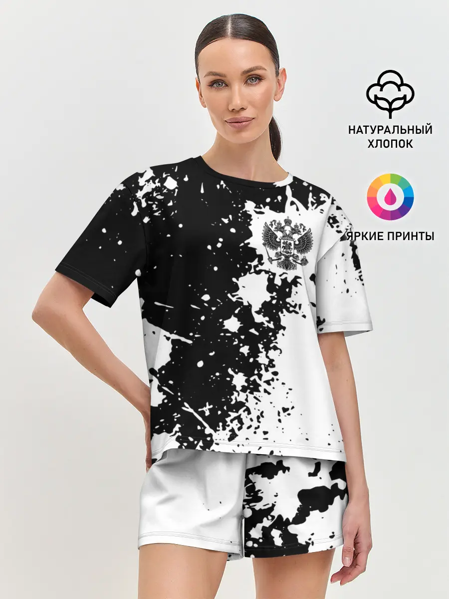 Женская пижама с шортами / Россия