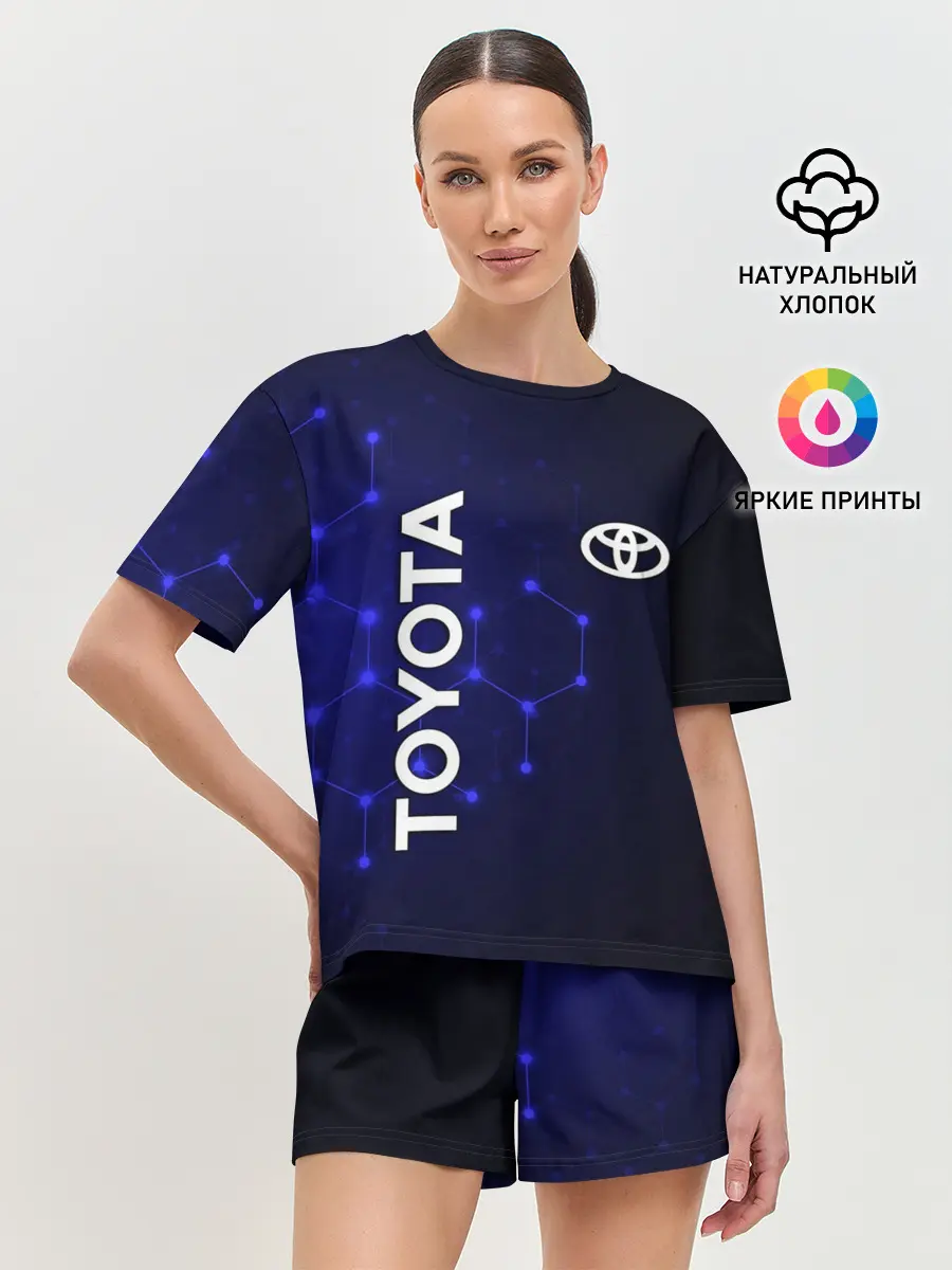 Женская пижама с шортами / TOYOTA