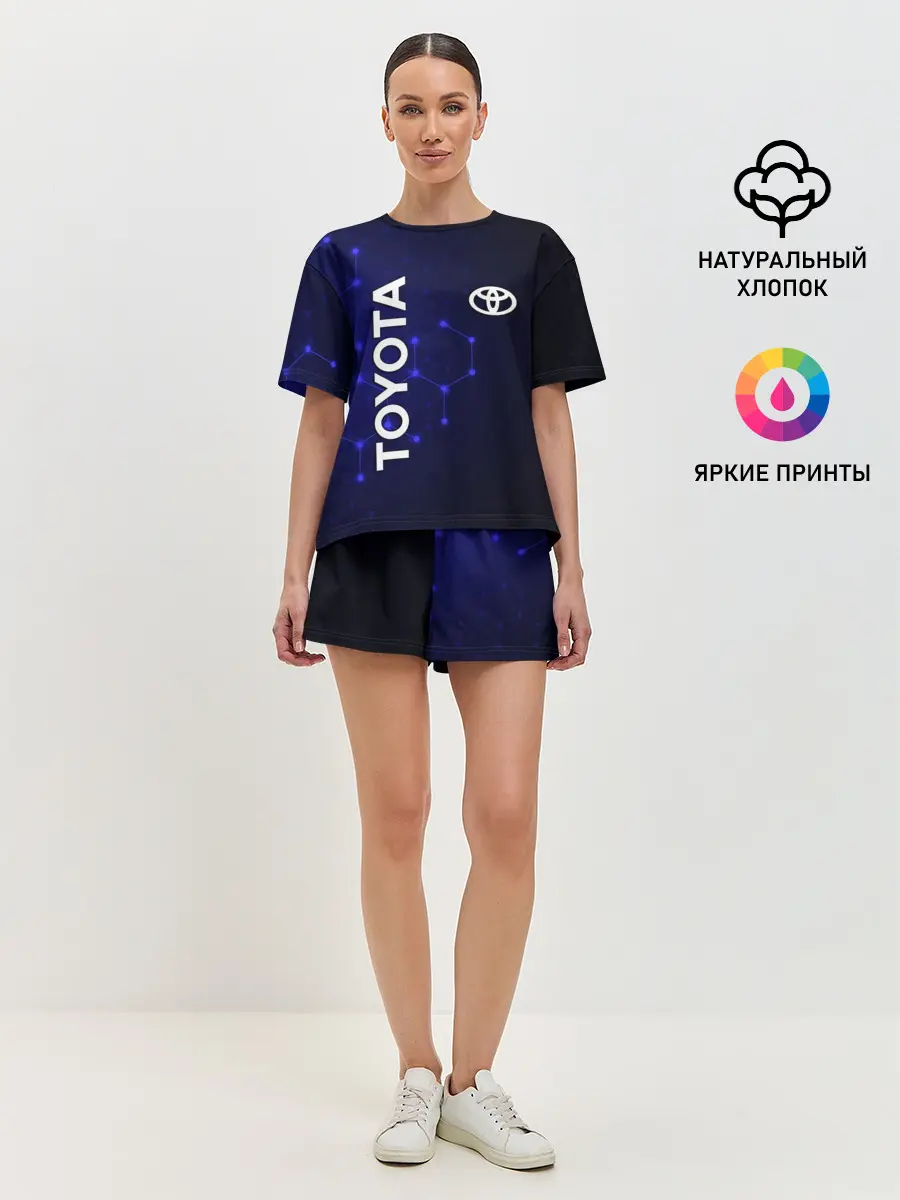 Женская пижама с шортами / TOYOTA