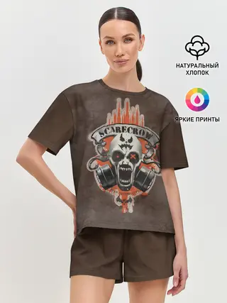 Женская пижама с шортами / Scarecrow