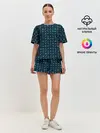 Женская пижама с шортами / Batman pattern