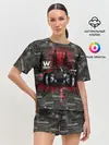 Женская пижама с шортами / Batmobile