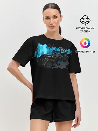 Женская пижама с шортами / Batmobile