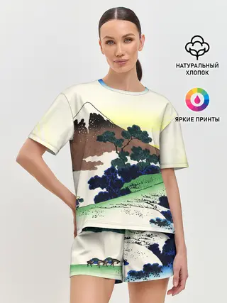 Женская пижама с шортами / ЯПОНИЯ