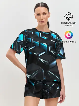 Женская пижама с шортами / ТЕКСТУРА
