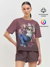 Женская пижама с шортами / JoJo