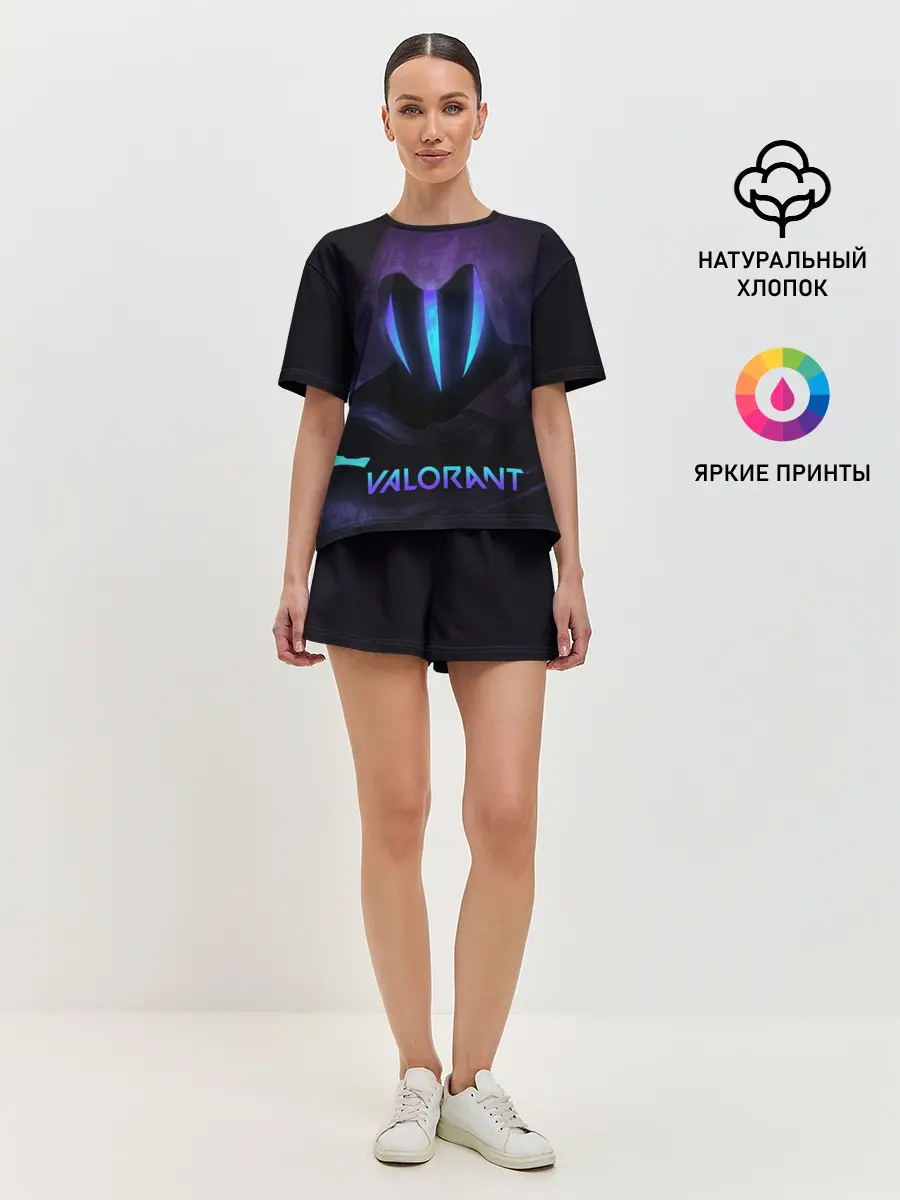 Женская пижама с шортами / VALORANT OMEN