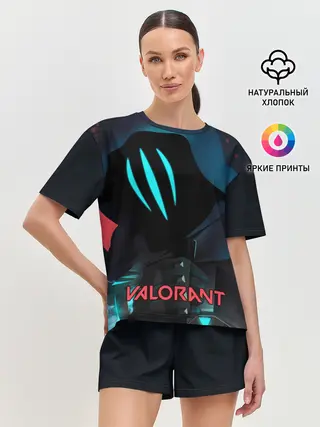Женская пижама с шортами / VALORANT OMEN