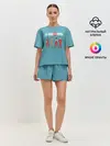 Женская пижама с шортами / БУМАЖНЫЙ ДОМ