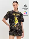 Женская пижама с шортами / Peely Fortnite