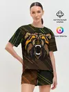 Женская пижама с шортами / Angry Bear